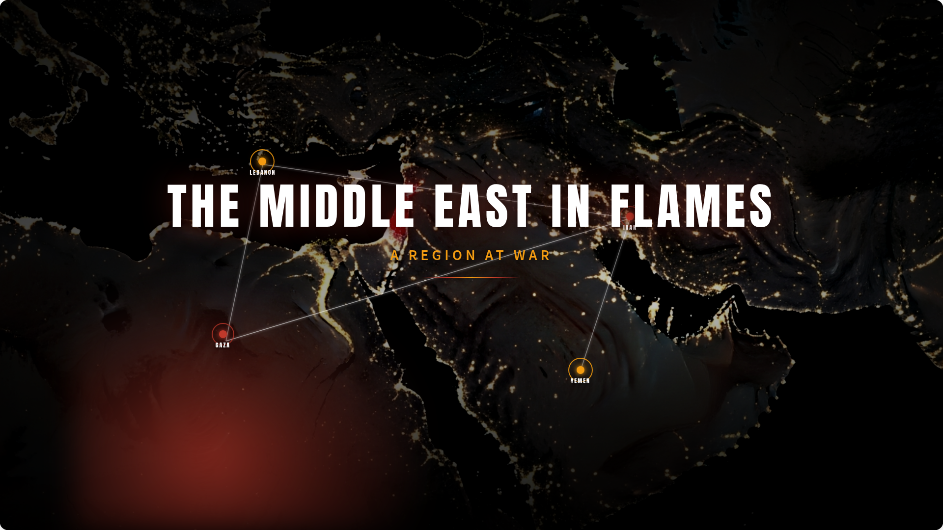 The Middle East in Flames: A Region at War
